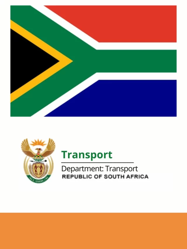 The Department of Transport JOBS APPLY