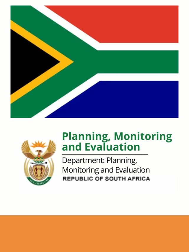 The Department of Planning Monitoring and Evaluation JOBS APPLY