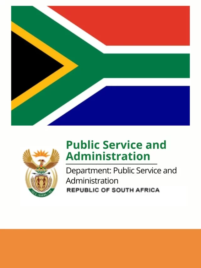 The Department of Public Service and Administration JOBS APPLY