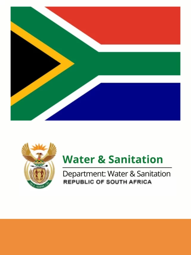 The Department of Water and Sanitation JOBS APPLY